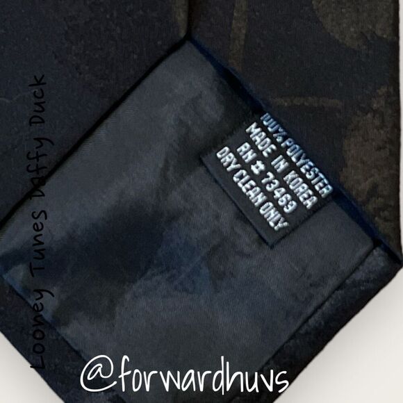 Vintage 1993 Looney Tunes Daffy Duck Tie - Picture 5 of 9